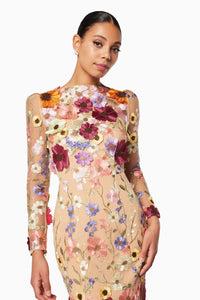 Shannon Dress in Multi-Floral