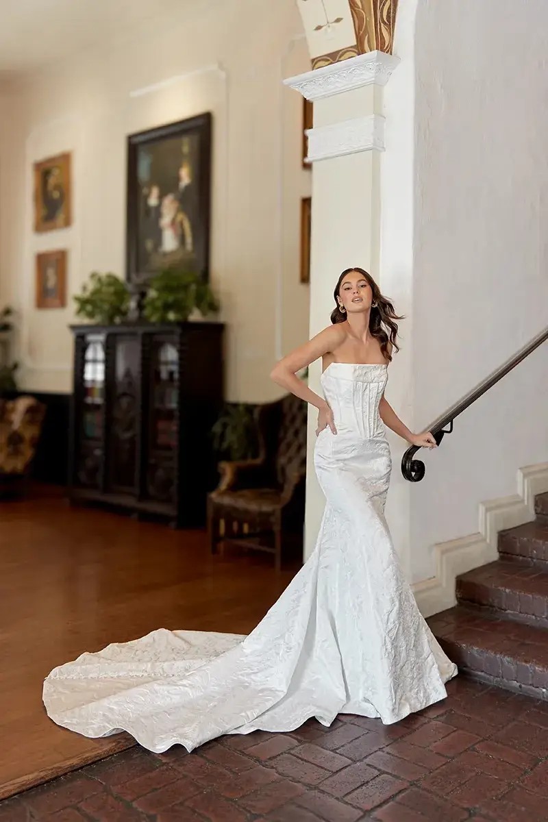 Embrace Timeless Beauty: The Allure of Classic Gowns for Every Bride Image