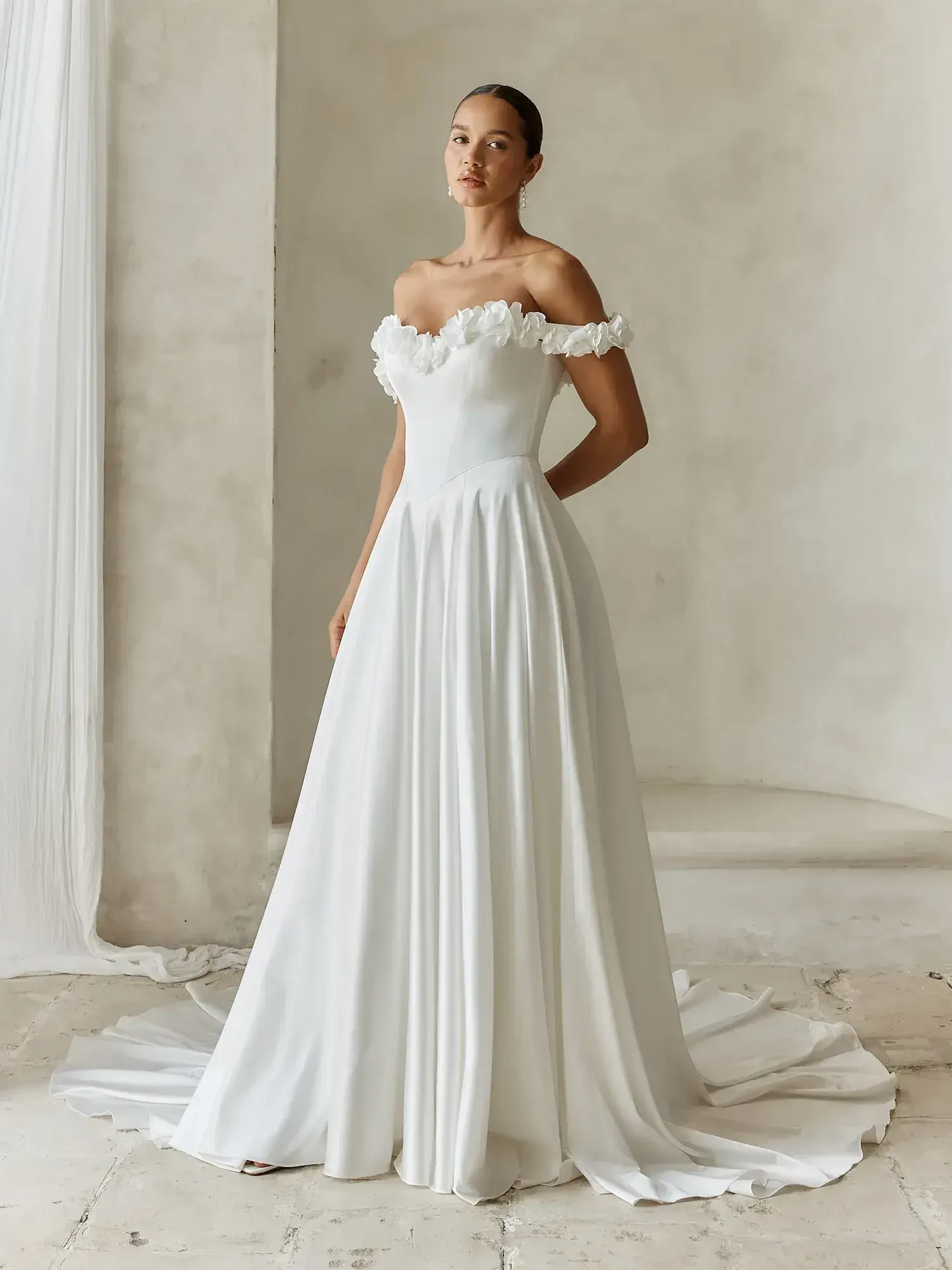 Spring Bridal Styles: Light, Romantic &amp; Timeless Gowns Image