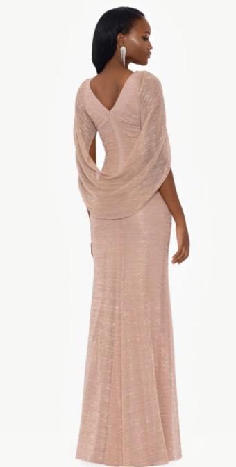 YDBN "TAMSIN" LONG METALLIC KNIT LONG SLEEVE DRAPE DRESS #1 Champagne thumbnail