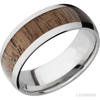 YDBN Titanium with Polish Finish and Walnut Inlay #0 Silver/Walnut thumbnail