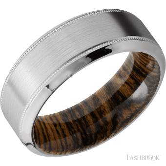 YDBN Titanium with Satin , Polish Finish and Bocote #0 Silver thumbnail