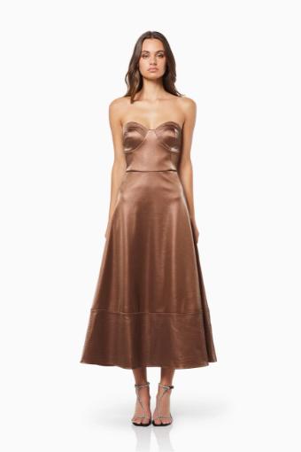 ELLIATT Jo Dress in Bronze #2 thumbnail