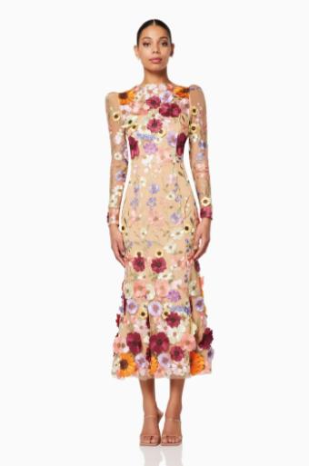 ELLIATT Shannon Dress in Multi-Floral #0 default thumbnail