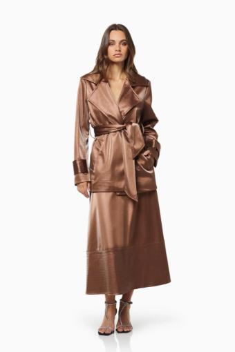 ELLIATT Sherry Coat in Bronze #0 thumbnail