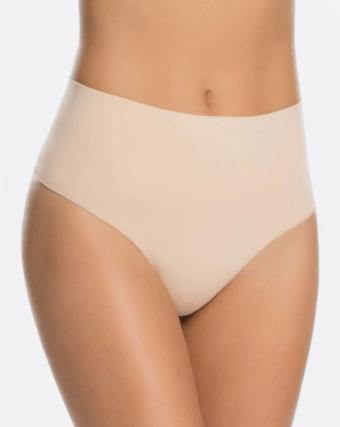 YDBN Everyday Shaping Thong by SPANX in Soft Nude #0 thumbnail