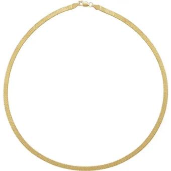 YDBN 14k Yellow Gold Herringbone Chain #2 Yellow Gold thumbnail