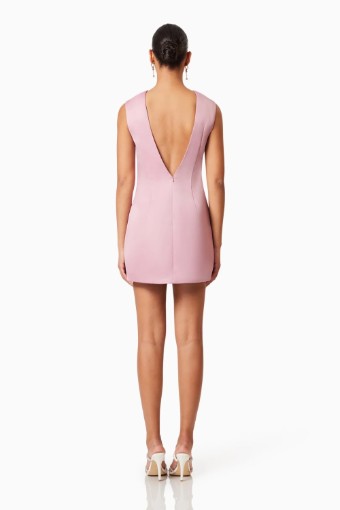 ELLIATT Rose Bow Shift Dress in Pink Rose Bow Shift Dress in Pink #2 thumbnail