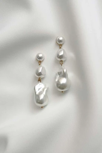 Jenny by Jenny Yoo J2230 Juniper Pearl Drop Earring #0 default thumbnail