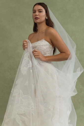 Jenny by Jenny Yoo V22552 Lorelai Veil #3 thumbnail