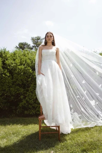 Jenny by Jenny Yoo V22552 Lorelai Veil #0 default thumbnail