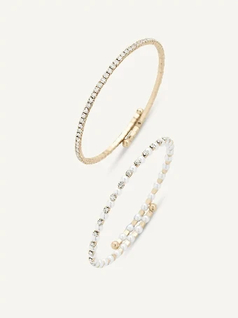 Olive & Piper Tessa Bracelets (Set of 2) #0 Gold thumbnail