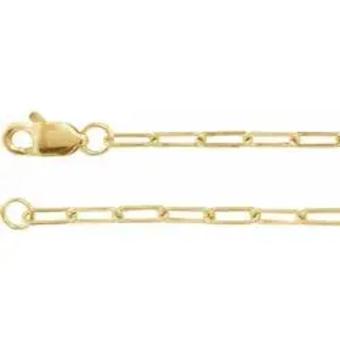 YDBN 14kt yellow gold elongated link bracelet #0 thumbnail