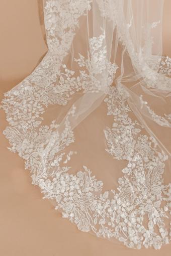 YDBN Maleah Sculpted Layered Lace Veil #0 thumbnail