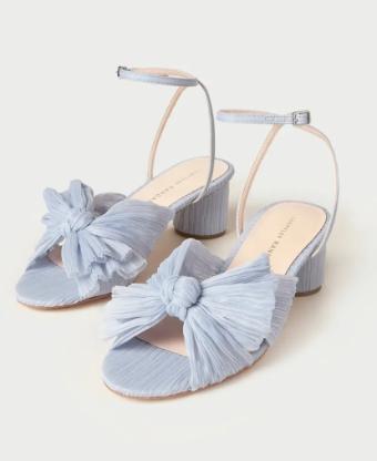 YDBN Dahlia Bow Low Heel with Ankle Strap #9 thumbnail